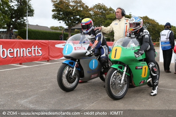 Jamie Hamilton et John McGuinness