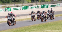 KTM 390 Duke Cup : Beucher vainqueur à Carole - crédit photo : Guy Raban