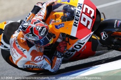 Marquez en pole position