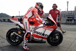 Andrea Dovizioso - crédit photo : Ducati
