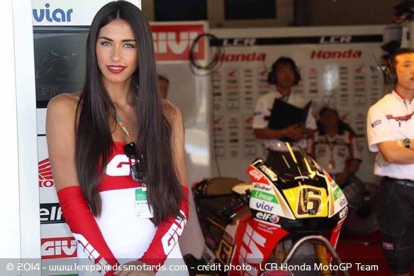 Stefan Bradl et le LCR Honda MotoGP Team