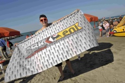 Les pilotes WSBK en maillot à la plage