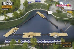 Le RedBull X-Fighters prend l'eau à Munich - crédit photo : RedBull Content Pool