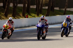 Steve Baker, Freddie Spencer et Christian Sarron
