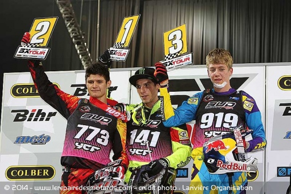 Do, Desprey et Watson sur le podium SX2