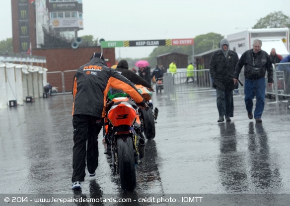 TT : la pluie annule les essais