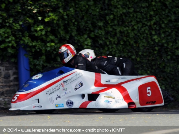 Tourist Trophy : victoire de Harrison/Aylott en sidecar