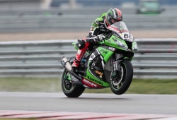 Tom Sykes lors du WSBK d'Assen 2013