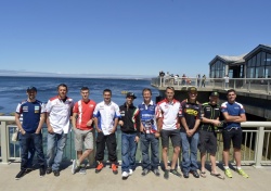 Le WSBK investit l'aquarium de Monterey - crédit photo : WorldSBK