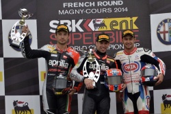 WSBK Magny-Cours : victoire de Melandri