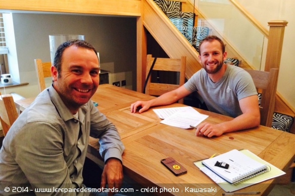 Guim Roda et Tom Sykes