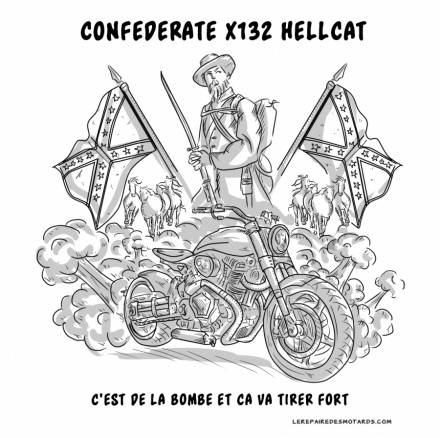 La Confederate X132 fait sécession