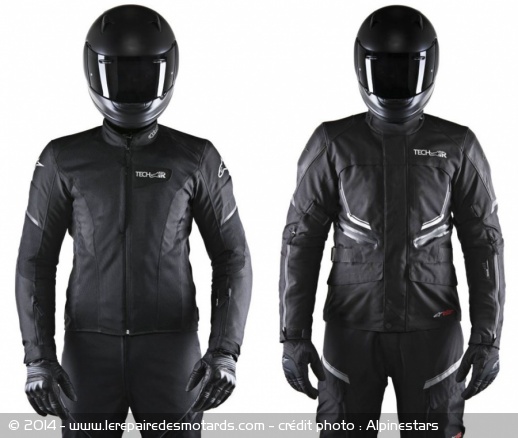 Vestes Viper et Valparaiso pour l'airbag Alpinestars
