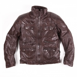 Blouson en cuir Helstons Hunt 