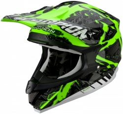 Casque intégral cross Scorpion VX-15 Air Petrol