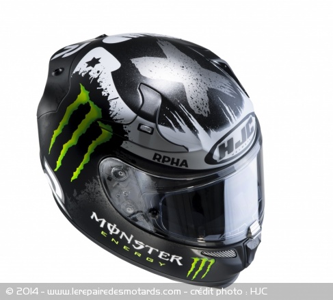 Casque intégral HJC R-Pha10 Plus Replica Ghost Fuera 