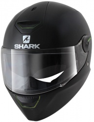 Casque intégral à LED Shark Skwal noir mat