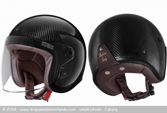 Casque jet Caberg Freeride Carbon
