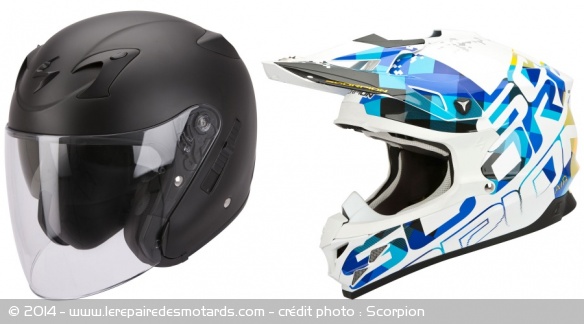 Scorpion Exo-220 et VX-15 EVO Air