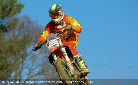 Florent Richier s'impose dans la catégorie MX2