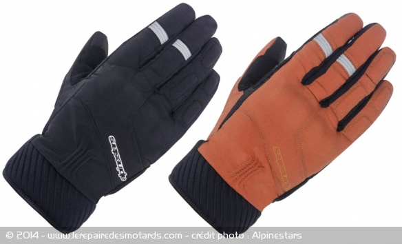 Gants en cuir Alpinestars Yari Drystar