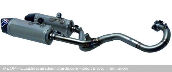 Ligne d'échappement titane Termignoni pour Honda CRF250