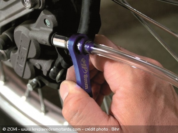 Mini-purgeur Motion Pro en utilisation