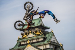 Red Bull X-Fighters World Tour : victoire Sherwood (c) photo : Red Bull Content Pool