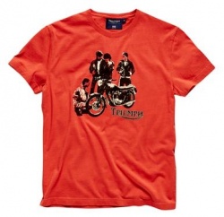 T-shirt homme Triumph rétro poster