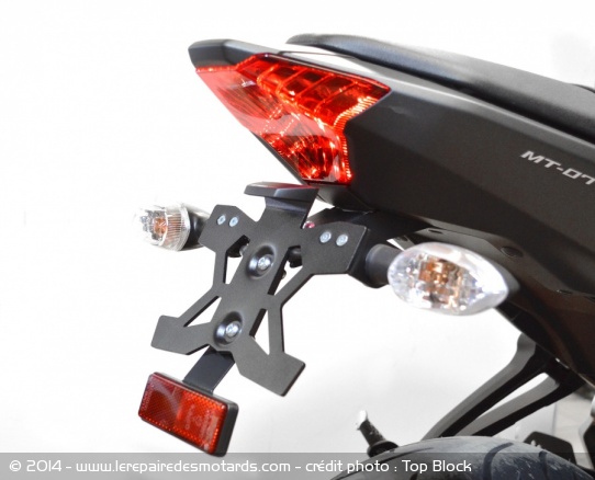 Support de plaque TBR pour Yamaha MT-07 