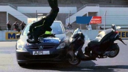 Crash test deux-roues à Marseille