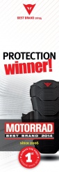 Dainese élue meilleure marque 2014