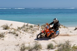 Blythe, dernier qualifié du Dakar Challenge - crédit photo : Australasian Safari / ASO