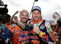 Dakar : Viladoms (2e) et Marc Coma (1er)