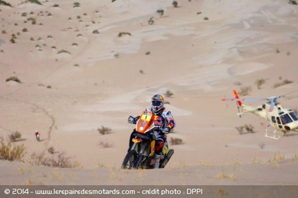 Dakar : victoire d'étape Despres