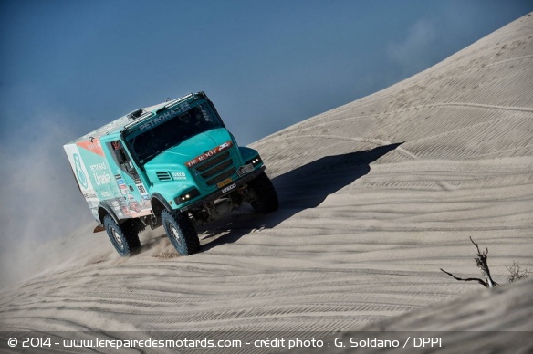 De Rooy conserve la tête de la catégorie Camions