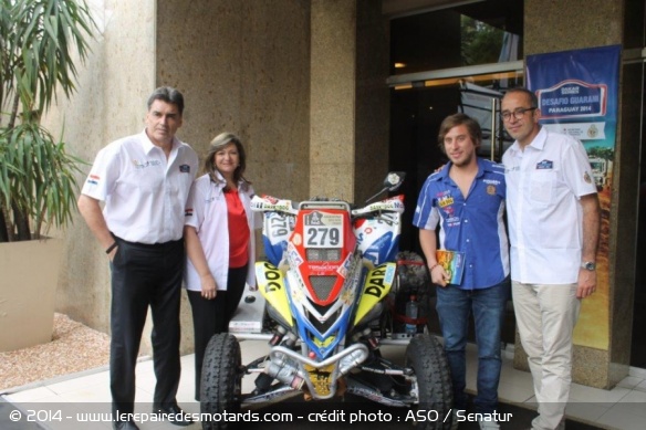 Victor Pecci, Marcela Bacigalipo, Nelson Sanabria et Gregory Murac