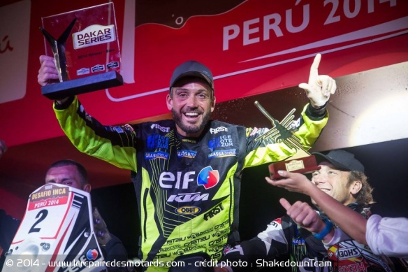David Casteu remporte les Dakar Series