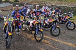 Dakar : le team KTM se prépare - crédit photo : RallyZone Bauer/Barni