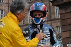 La 1ère étape pour Bouan - crédit photo : Dark Dog Moto Tour