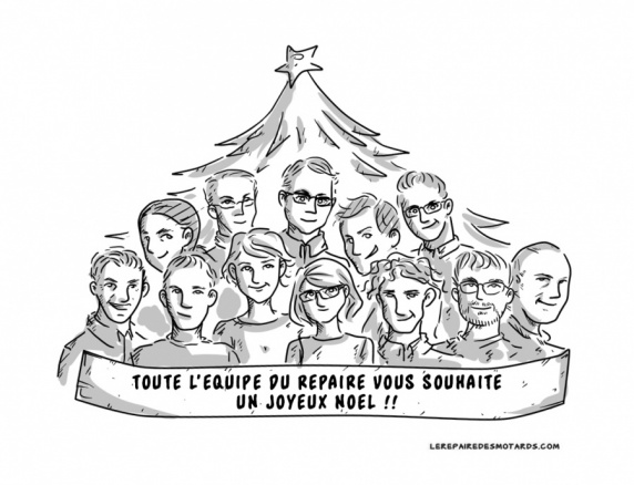 Joyeux Noël de la part de toute l'équipe du Repaire