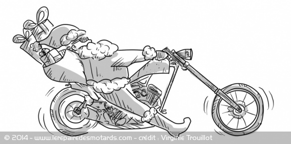 Noël moto et cadeaux motards