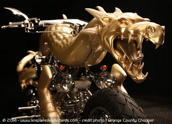 Zoom sur le dragon Chopper