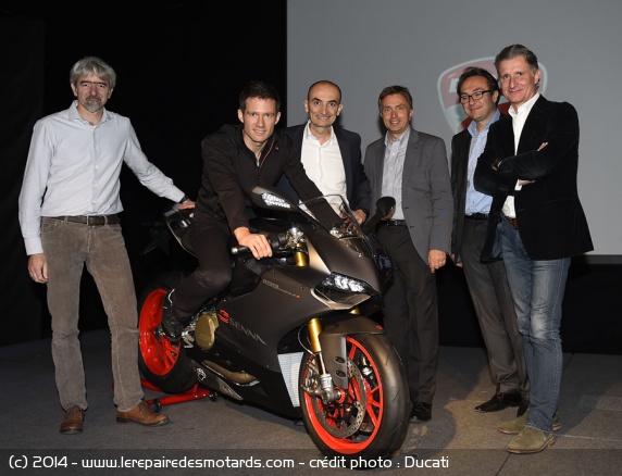 Une Ducati 1199 Panigale Senna pour Ogier