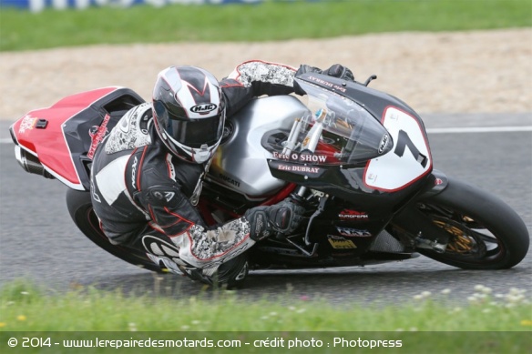 Eric Dubray sacré champion en catégorie Twin - crédit photo : Photopress