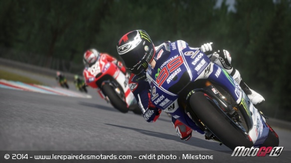 Lorenzo sur MotoGP14 