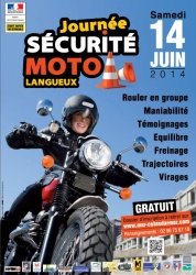 Journée sécurité moto à Langueux