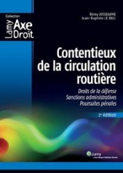 Livre : le Contentieux de la circulation routière 2014