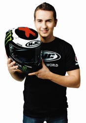 Lorenzo en HJC jusqu'en 2016