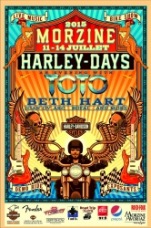 Toto au Morzine Harley Days